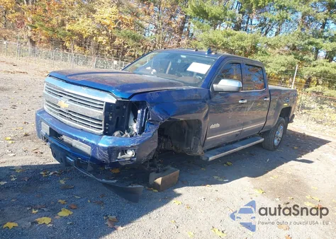 2015 Chevrolet Silverado 2500Hd High Country z USA, uszkodzony, nr VIN 1GC1KXEG6FF611010
